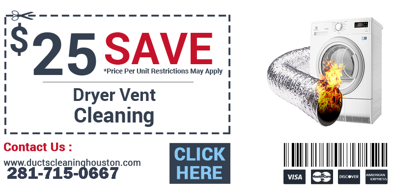 Steam Dryer Vent Cleaning Houston TX Coupon