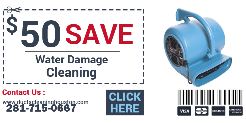 Steam Water Damage Cleaning Houston TX Coupon